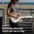 thumbnail image 3 of Guitarra sin cuerdas LAVA GENIE Sampler con altavoz blanco, 3 of 8
