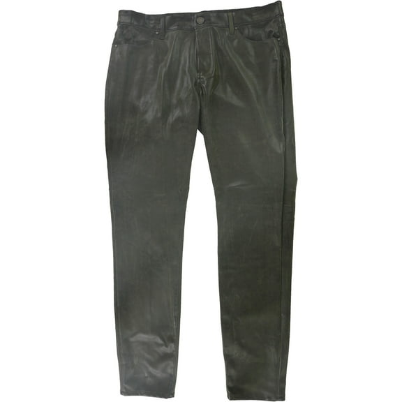 [BLANKNYC] Womens Faux Suede Skinny Casual Trouser Pants, Green, 32