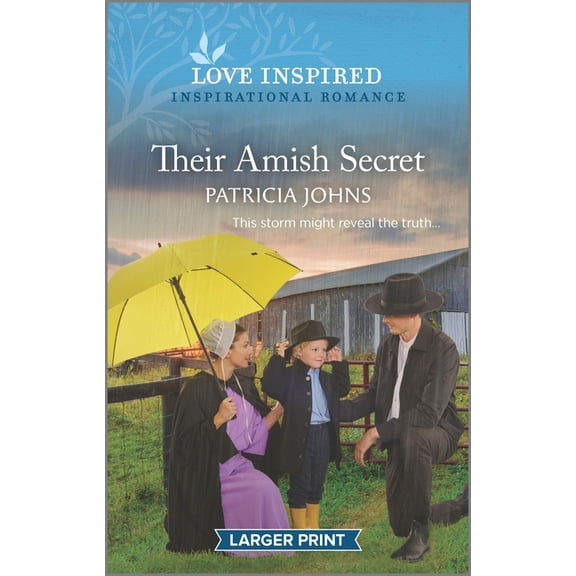 Amish Country Matches: Their Amish Secret: An Uplifting Inspirational Romance (Paperback)(Large Print)