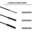 thumbnail image 4 of Caméra portable Industrielle endoscope 2.4 Pouces avec Écran, Réparation de Voiture, Miroir peep, 4 of 5