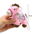 thumbnail image 3 of zhangmingg Adorable Mascot Hanging Ornament Soft Stuffed Animal Keychain for Home And, 3 of 4