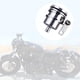 thumbnail image 4 of Accesorios para depósito de líquido de frenos de motocicletas Kawasaki y Honda Plata, 4 of 8
