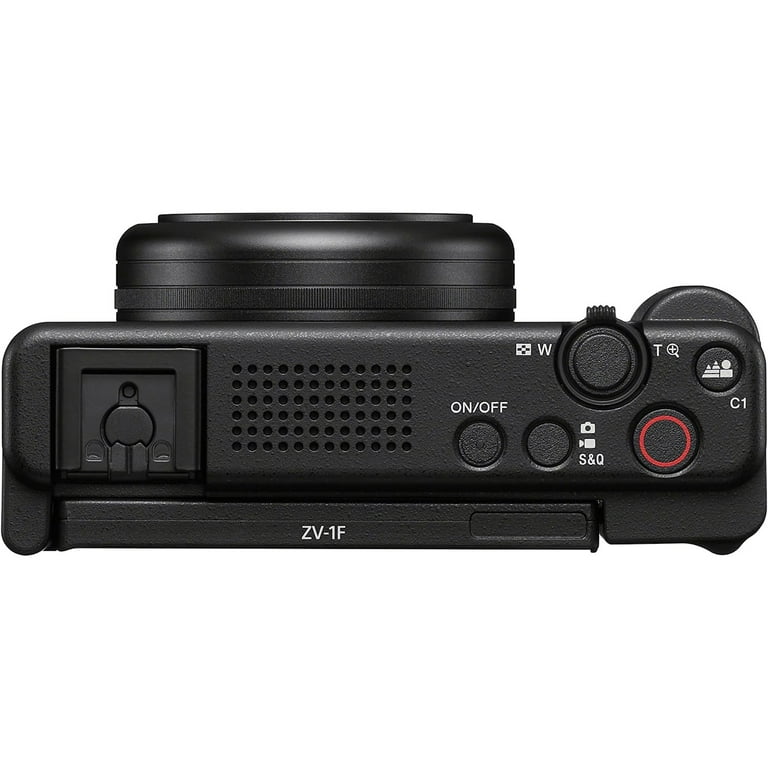 Sony ZV-1F Vlog Camera for Content Creators and Vloggers Bundle w