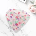 thumbnail image 5 of Unique Bargains Reusable Dots Single Layer Shower Cap 1 Pc Assorted Color, 5 of 6