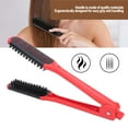 thumbnail image 4 of Pincel de Rineza Para El Cabello, Cepillo para Alisar de Cabello Resistente Al Calor Cepillo Antistilar Cabello Grueso Grueso Conforma de V de Doble Cara Volumizar El, 4 of 7