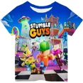 thumbnail image 2 of Camiseta con estampado 3D de Stumble Guys Game para niños, ropa para niños, camisetas de dibujos animados Harajuku, ropa informal divertida, camiseta para niñas y niños 2024, 2 of 5