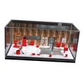 thumbnail image 3 of Lipstore 1/64 Auto Repair Shop Model Tabletop Ornament Gift Layout Prop Parking Scene A, 3 of 8