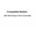 thumbnail image 2 of Passenger Right Side Door Window Door Glass Compatible with Mitsubishi Eclipse 2 Door Convertible 2007-2012 Models, 2 of 4