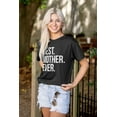 thumbnail image 3 of Best Mom Ever Cute Happy Mothers Day Women's Plus Size Graphic Tee Brisco Brands 4X, 3 of 5