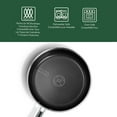 thumbnail image 5 of Kitchen Star Cladtec Series Fry Pan, 3 Piece Set, 20-26-30 cm, 5 of 5