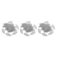 thumbnail image 3 of Dalazy Filigrane Décoratif Métal Accessoires Cheveux DIY 2 Styles Argent 50 Pcs 3Set, 3 of 6