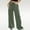 Green, variant on Women's Wide Leg Fleece Lined Sweatpants Winter Baggy Lounge Travel Pants Fashion Outfits Joggers Clothes