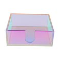 thumbnail image 2 of yuksok Elegant Paper Napkin Holder Case Iridescent Creative Dispenser Container, 2 of 9