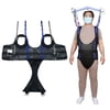 Ehucon Padded Patient Lift Sling, 550 lb Capacity, Black, 1 Count Small