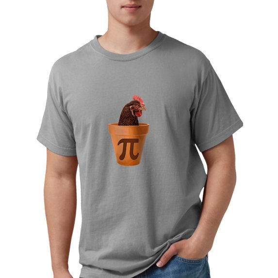 CafePress - Chicken Pot Pi (And I Don't Care) T Shirt - Mens Comfort Colors® Shirt