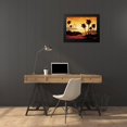 thumbnail image 4 of Williams, Gregory 24x19 Black Modern Framed Museum Art Print Titled - Sunset Palms II, 4 of 5