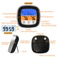 thumbnail image 4 of XDDST BBQ Meat Wireless Digital Grill Thermo meter With 1 Probes Wireless Meat Thermo meter for Oven Timer Mode for Cooking Turkey Fish Beef, 4 of 8