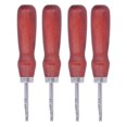 thumbnail image 1 of Bordeadora de Cuero Higoodz 4 Piezas de Alta Dureza para Billeteras Cinturones y Bolsos, 1 of 8