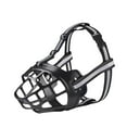thumbnail image 2 of Dog can Pant and Drink, Adjustable, Padded, Dog Training Muzzle for Large Dogs, Prevents Biting, Wildlife Scavenging (Size 6, Black)2XL, 2 of 4