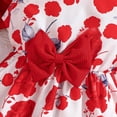 thumbnail image 6 of Girls Fall Floral Sleeveless Dress With Solid Color Cardigan Outfits Toddler Two Piece Clothes, 6 of 9
