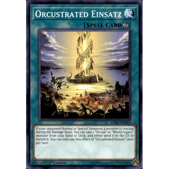 YuGiOh Soul Fusion Common Orcustrated Einsatz SOFU-EN059