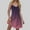 Red, variant on ZZwxWA Women's Casual Sundress Summer Camisole Boho Beach Dress V Neck Tank Dresses