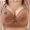 Khaki, variant on Admvng Women's Plus Size Wireless Bra Full Coverage Side Support Lift Everyday Bra