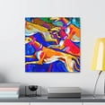 thumbnail image 3 of Greyhound in Fauvism - Canvas, 3 of 10