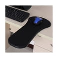 thumbnail image 3 of 1 Set Computer Mouse Armrest Protective Ergonomic Adjustable Computer Arm Rest Pad Desk Attachment for Office - Black, 3 of 5