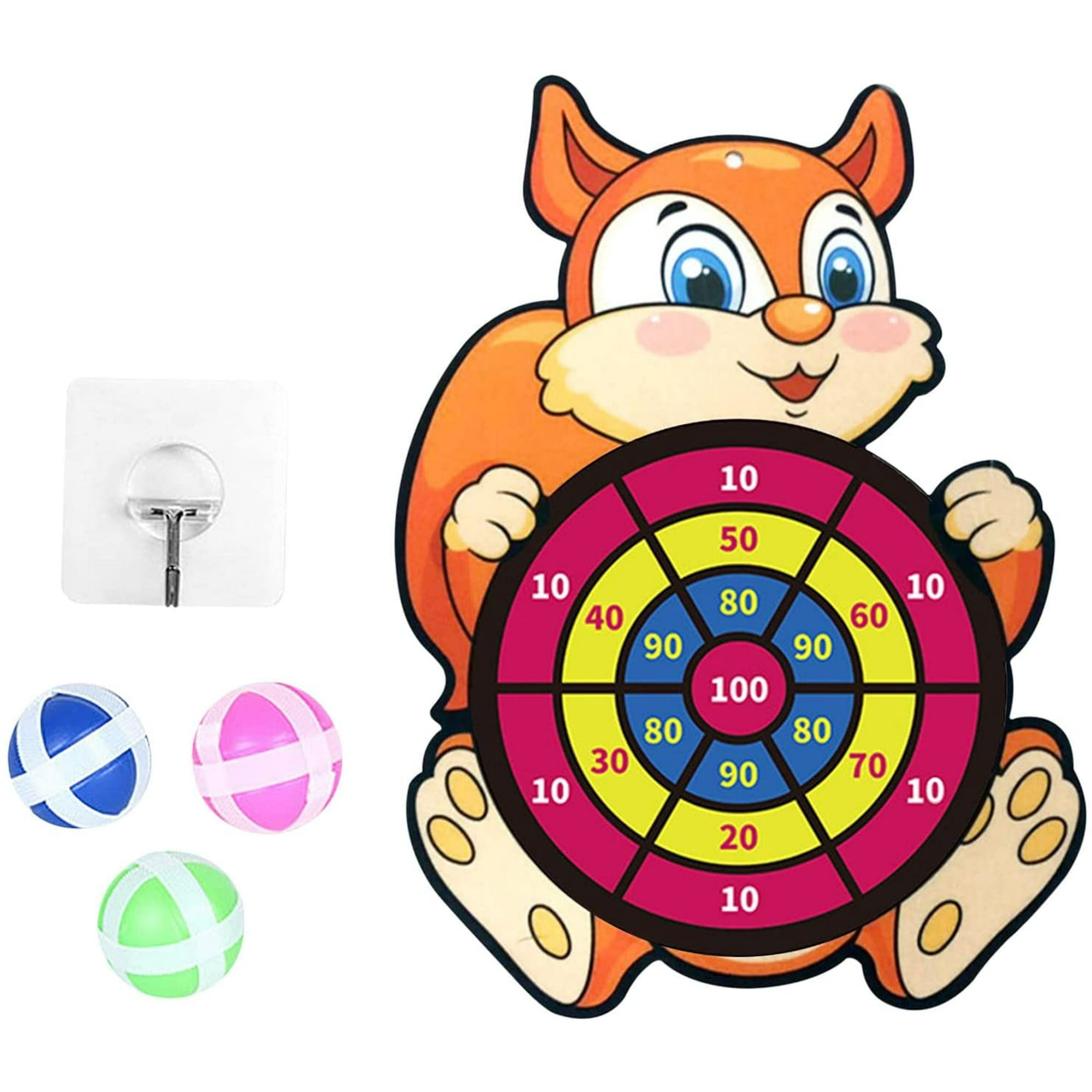 Cartoon Dart Board Games - Xmas Gift for Kids 2021, Cute Animal Christmas Party Theme Game Dart Board Set, Safety Dart Board Indoor and Outdoor Parent-Child Games Dart Board Sticky Balls Set | Cartoon Dart Board Games - Xmas Gift for Kids 2021, Cute Animal Christmas Party Theme Game Dart Board Set, Safety Dart Board Indoor and Outdoor Parent-Child Games Dart Board Sticky Balls Set |