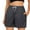 v#89BW2391, variant on Rggeeun Women'S Shorts Solid Color Elastic High Waist Soft Breathable Loose Fit Wide Leg Knee-Length With Side Pockets & Adjustable Tie For Summer Formal Wear Stylish Bottoms,Bw2,L
