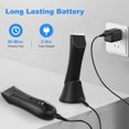 thumbnail image 5 of Electric Body Hair Trimmer for Men, Pubic Hair Shaver Clipper, Rechargeable Cordless Body Hair Groomer with Four Guide Combs for Body Hair, Ball and Groin Area., 5 of 6