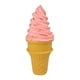 thumbnail image 1 of Cono de helado falso, modelo de helado artificial, decoración de pasteles, juguete de comida de imitación Rosa, 1 of 9