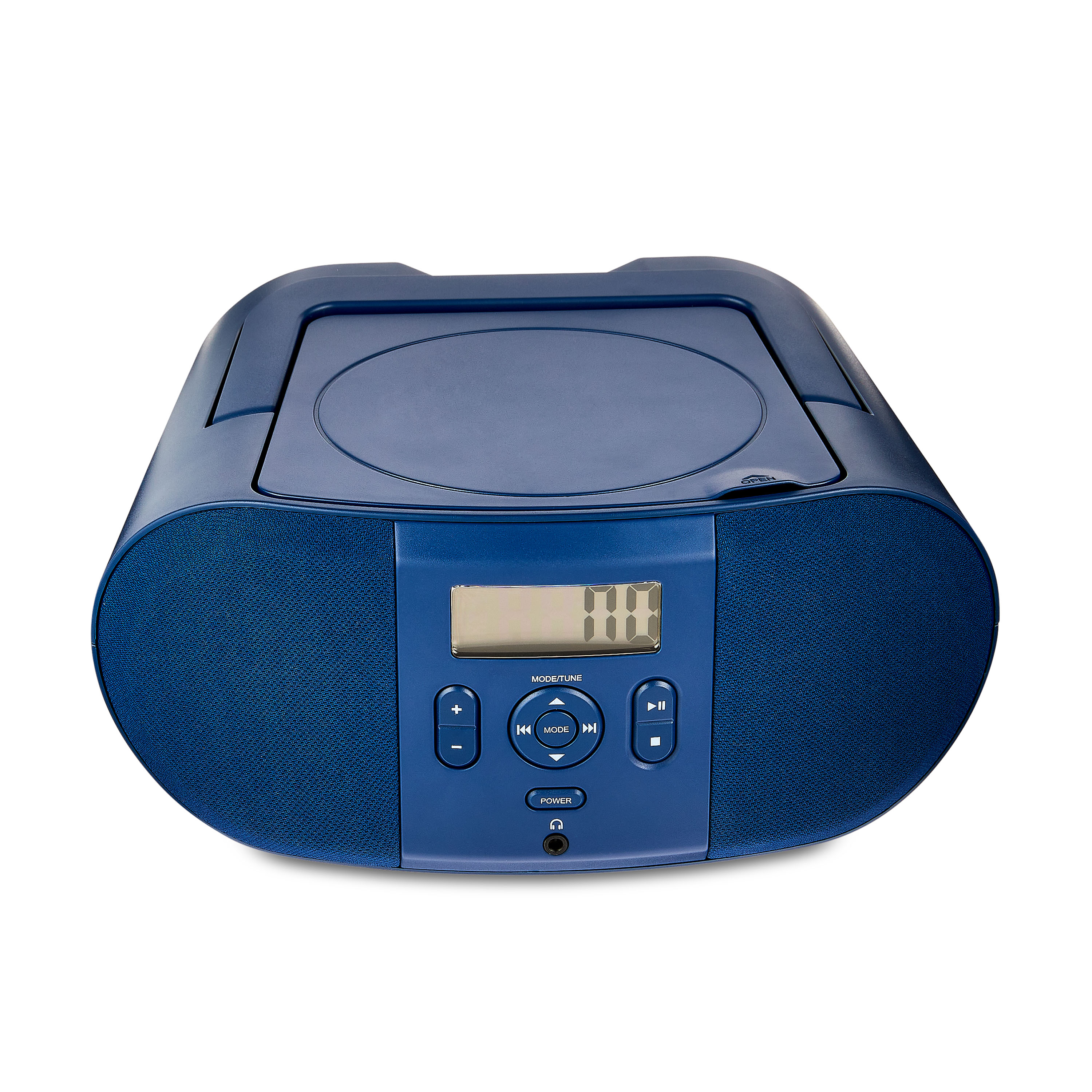 Radiograbadora portátil onn. Navy con radio FM digital y pantalla LCD 4