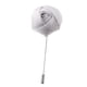 thumbnail image 1 of Broche de solapa con flor de rosa Sunnimix para traje de boda Color gris, 1 of 8