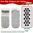thumbnail image 4 of TRANSLINK Slipper Socks for Women with Gripper Winter Socks Warm Cozy Xmas Gift, 4 of 7
