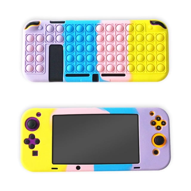 Funda De Silicona Bubble Fidge Compatible Con Accesorios De Interruptores, Funda Protectora Antideslizante Para Consola Cateissary EL016754-00