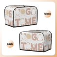 thumbnail image 3 of Fotbe Cat Yoga Time for Two Slice Toaster Cover, Fingerprint Protector, Super Soft Appliance Cover And Dust Cover,Bread Dust Cover & Fingerprint Protection, 3 of 7