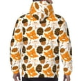 thumbnail image 7 of Wukai Autumn Woodland Characters Print Men Hoodies Fleece Sweatshirts Long Sleeve Sweaters Pullover Fall Outfits Winter Clothes-4X-Large, 7 of 7