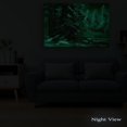 thumbnail image 6 of Startonight Canvas Wall Art Idyllic Winter Landscape and Fir , Framed 32" x 48", 6 of 6
