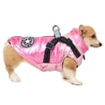thumbnail image 3 of BadPiggies Waterproof Cold-proof Dog Coat Vest Reflective Pet Jacket Winter Warm Clothes for Small Medium Dogs (S, Pink), 3 of 9
