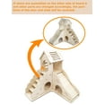 thumbnail image 2 of Accesorios para jaula de escondite para hámster, casa para hámster y cabaña de madera para hábitat con escalera para subir y tobogán para jerbos enanos, 2 of 5