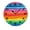 FFclock013, variant on ZXCXRQFa Clocks Colorful Zebra Silent Wall Clock for Living Room Kitchen Decor Bathroom Farmhouse Non Ticking Decorative 10-Inch Round Clocks