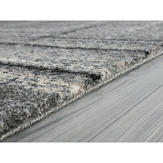 United Weavers Serenity Mirage Grey Accent Rug 2'7" x 4'2"