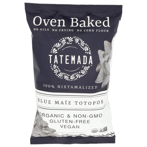 Tatemada Tortilla Chips Maiz Totopos 250 g (Pack of 6)