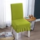 thumbnail image 1 of Funda de asiento de silla universal, gruesa y de alta elasticidad | Gran elasticidad, se adapta a la mayoría de las sillas | Decoración para cocina y comedor | Tejido de poliéster en verde, caqu, 1 of 6