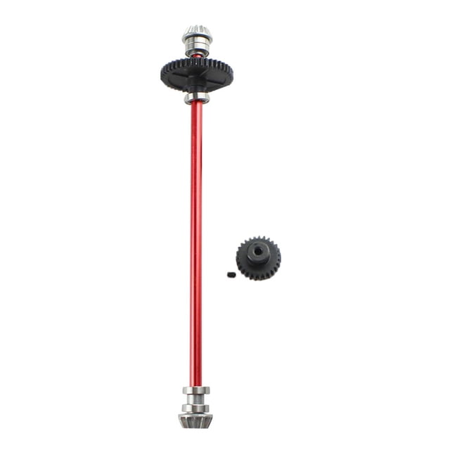 Differ Drive Shaft Set compatible con WLtoys 144001 rojo Zulema Eje de accionamiento de coche RC