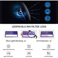 thumbnail image 4 of Blue Light Filter Glasses Without Strength Women Men Computer Glasses Blue Filter Gaming Gift, 4 of 5