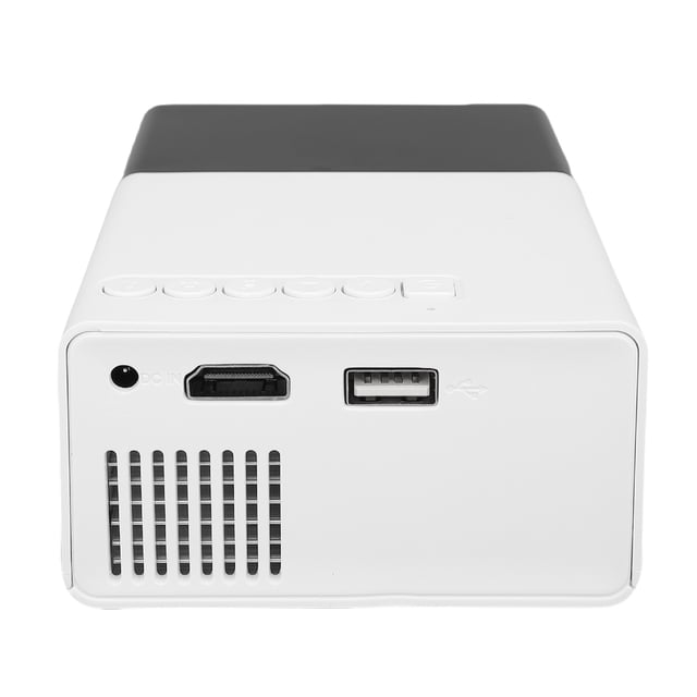 HD 1080P, Mini Portátil Con Corrección Trapezoidal Automática Y Altavoz Incorporado, Compatible Con Teléfono Inteligente, Computadora Portátil, USB
