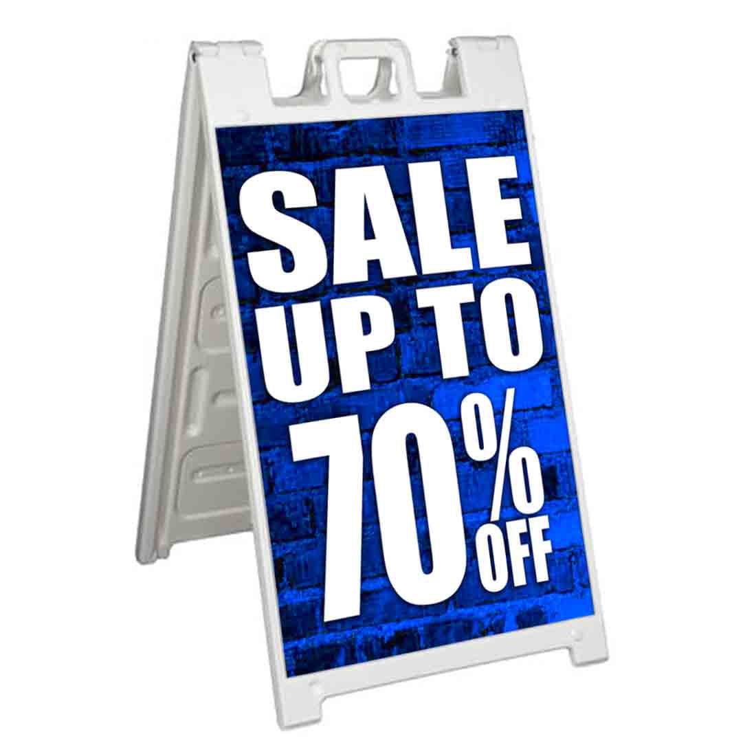Sale Up To 70 Percent Off (24" X 36") Standard A-Frame Signicade, Includes Decal Applied To Stand